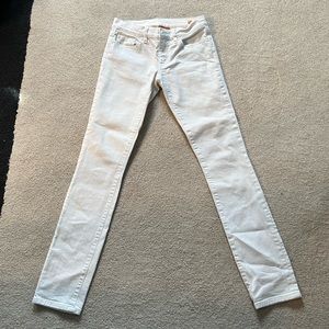 Tory Burch White Skinny Jeans